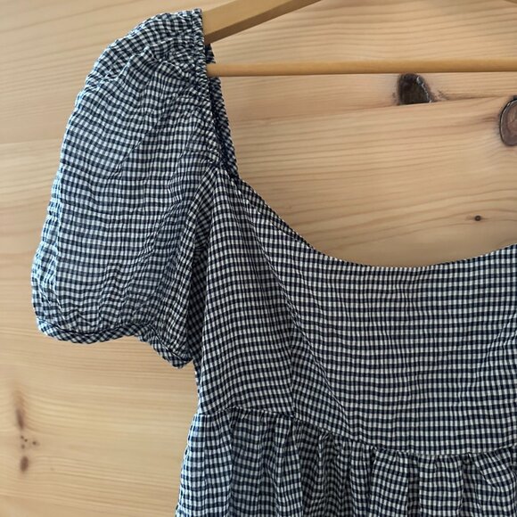 NWT CIAO LUCIA Delfina Dress Gingham - Small - Picture 4 of 6